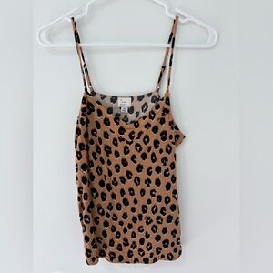 a new day Leopard Print Cami in Brown and Black